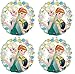 4x Disney Frozen Fever Anna & Elsa Summer 18 Mylar Balloons Party Decorations by Anagram