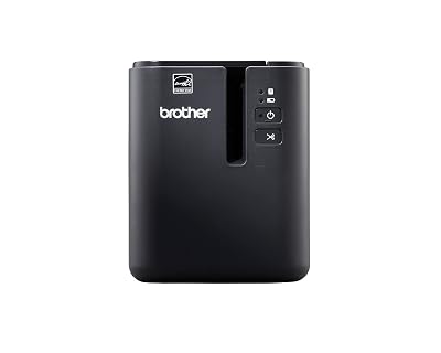 Brother PT-P900C High-Resolution Industrial Desktop Label Printer,Black