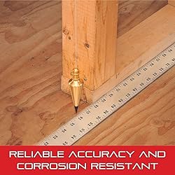 Starrett Solid Brass Corrosion - Resistant Plumb