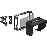SMALLRIG Monitor Cage Kit for Atomos Ninja TX/TX GO | with Dedica Cable Clamp for HDMI &amp; USB-C, Sun Hood, and a Screen Protector, Built-in Multiple Expansion Interfaces
