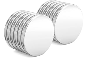 Realth Neodymium Dia. 0.79" Disc Magnets Permanent Round Rare Earth Magnets for Educational Research Industrial Purposes(MC20212)