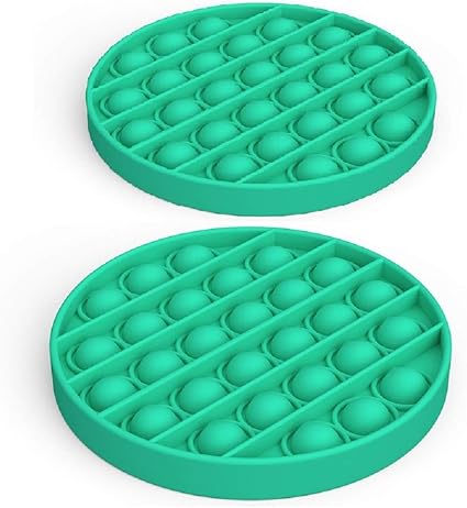 Amazon Com 2pcs Push Pop Bubble Sensory Fidget Toy Pop It Fidget Toy Push Pop Pop Bubble Sensory Fidget Toy Last One Lost Stress Reliever Autism Octagon Toy Anti Anxiety Toys For The Old And The