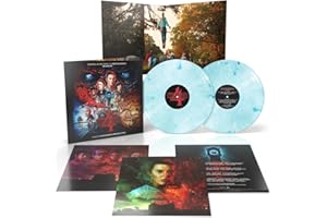Stranger Things 4 Vol 1 - Exclusive Limited Edition Ice Blue Marble Colored Vinyl Soundtrack 2LP