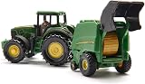 SIKU John Deere Tractor with Balers 1:87 Scale Super Series view 2