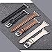 Secbolt Leather Bands Compatible with Apple Watch Band 38mm 40mm 41mm Iwatch SE Series 9 8 7 6 5 4 3 2 1 Slim Replacement Wristband Strap Stainless Steel Buckle, Black