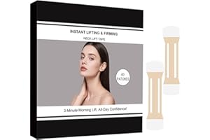 Neck Lift Tape-40 Neck Wrinkle Tape Instant Necktape Lift, Breathable Lift Strap Tightening Tapes for Necks Face Jaw Firming 