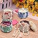 YMING Scented Candles Gift Sets - Natural Soy Wax Votive Candle 4.4 Oz Portable Travel Tin Perfect for Women Yoga Aromatherapy Anniversary 4 Pack