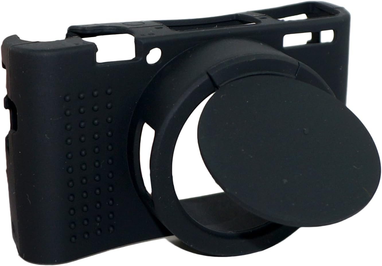Amazon Com Minico Removable Lens Cover Protective Silicone Gel Rubber Soft Camera Case Cover Bag For Sony Cyber Shot Dsc Rx100 Iii Rx100m3 Camera Black Home Kitchen