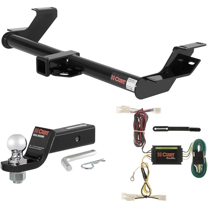 Amazon.com: CURT Class 3 Trailer Hitch Tow Package with 2" Ball for