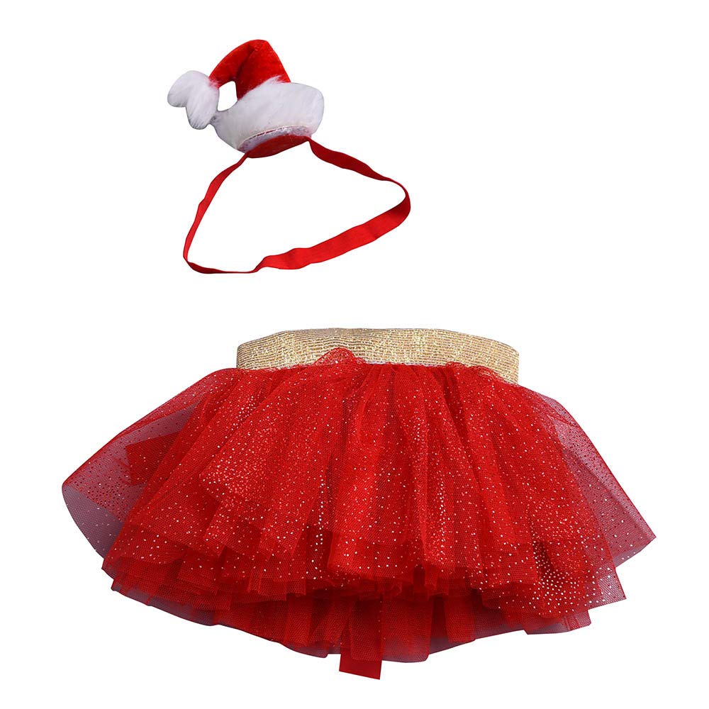 red skirt for baby girl