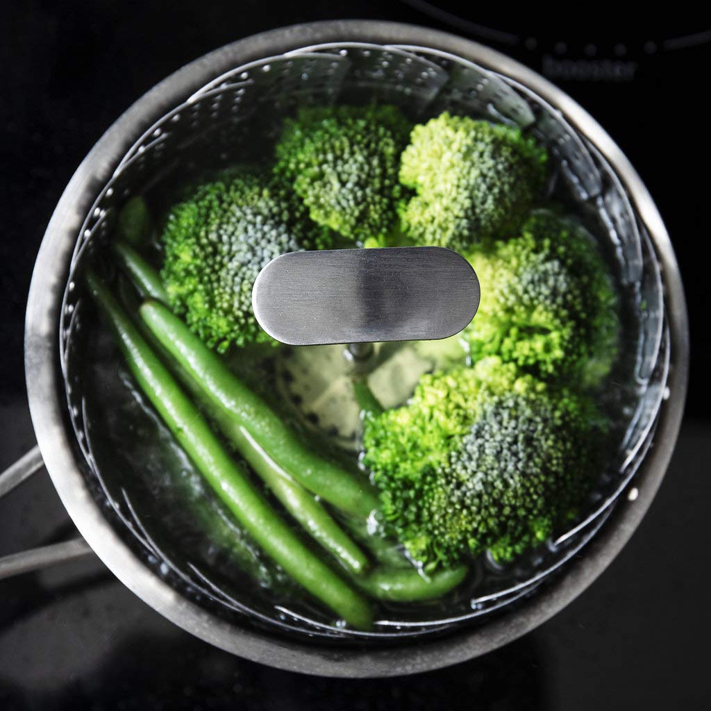 Stainless Steel Vegetable Steamer Basket Food Steaming Insert Fits