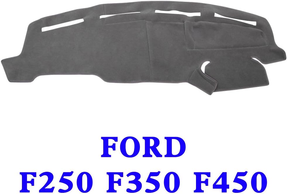 USWT Auto Car Car Dashboard Dash Board Cover Fit Ford F250 F350 F450 1999 2000 2001 2002 2003 2004 (Gry-1 MR-072)