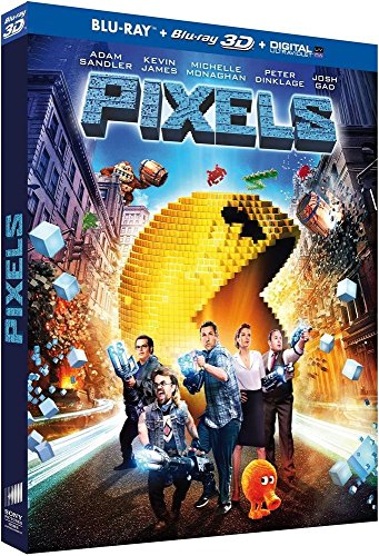 Pixels - Combo Blu-Ray3d + Blu-Ray2d + Digital Hd