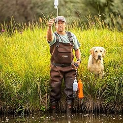 HISEA Neoprene Fishing Chest Waders for Men with