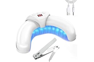 UWDEDO Nail Fungus Treatment LED Light Device-Nail Fungus Treatment, Nail Fungus Cleaning Light Device, Rechargeable Remover for Home Use
