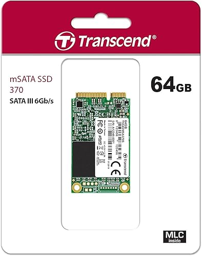 Transcend 256GB SATA III 6Gb/s MSA370 mSATA SSD 370 Solid State