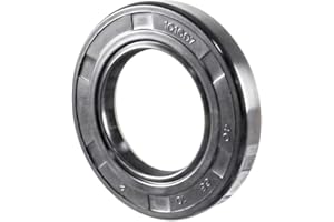 EAI Oil Seal 40mm X 68mm X 10mm (2 PCS) TC Double Lip w/Spring. Metal Case w/Nitrile Rubber Coating