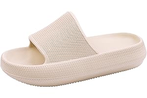 WYSBAOSHU Kids Cloud Slides Girls Boys Slip On Slide Sandals Comfort Non-Slip Thick Sole Slippers Summer Shower Shoes Pool Beach Water Shoes