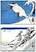 Buttonsmith® Hiroshige Japanese Art Set of 2 Rectagular Refrigerator Magnet Set - Made in The USA