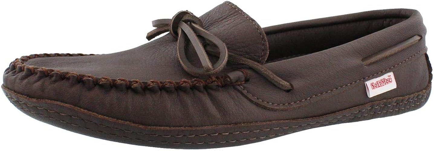 mens slippers soft moc