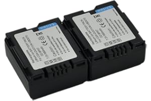 BTBAI 2X Battery+Charger USB Single for cga cgr du06 du06a/1b du07 du07a du07a/1b du07e/1b du12 du12a/1b du14 du14a/1b du14e/