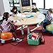 Gaiam Kids Balance Ball Chair - Classic Children's Stability Ball Chair, Alternative School Classroom Flexible Desk Seating for Active Students