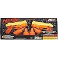 Nerf Alpha Strike Set 26-Piece Cobra RC-6 Dual Targeting Set - Includes 2 Toy Blasters, 4 Half-Targets, and 20 Official Nerf Elite Darts - for Kids, Teens, Adults