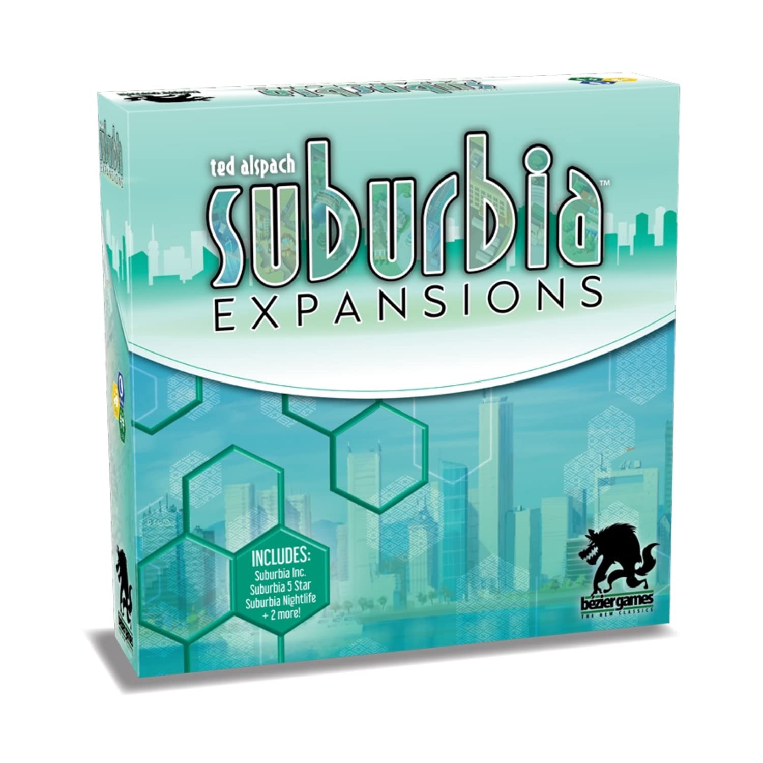 Bezier Games Suburbia Expansions 2nd Edition