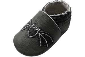 YIHAKIDS Soft Sole Baby Girls Boys Shoes Infant Toddler Leather Moccasins Slippers First Walker Crib Shoes Unisex