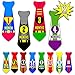 Month Stickers for Baby Boy | Super Hero Neck Tie | Use Photo Prop, Wall Decor or Shower Gift | First Year Growth Monthly Milestones Professional Decal Set for Onsies