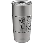 Bamboo Forest Stainless Steel Insulated Tumbler