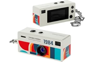 Portable Thumb Camera, 130° Wide Angle of 1080P High-Definition Video Recording & Photo Shooting, Pocket Mini Camera Keychain