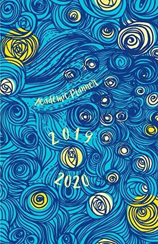 Academic Planner 2019 - 2020: 18 Month Academic Planner from JULY 2019 through DECEMBER 2020 with yearly overviews, monthly & weekly layouts, ... Art Doodle Cover Design (Monday start week) Paperback – 16 May 2019