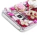 Galaxy S8 Plus Bling Case, Miniko(TM) Unique 3D Handmade Bling Crytal Golden Castle White Pumpkin Carriage Colorful Shiny Glitter Sparkly Diamond Rhinestone Clear Pretty Phone Case for Galaxy S8 Plus
