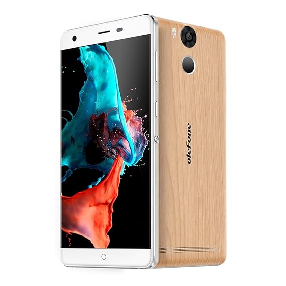 Ulefone Power Smartphone ohne Vertrag (5.5' FHD Display, 4G Dual-SIM, 3GB RAM, 16GB Interner Speicher, Dual-Hinterkamera, And