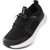 WHITIN Little/Big Kids Wide Toe Box Tennis Shoes + Zero Drop + Slip On Sneaker for Boys/Girls