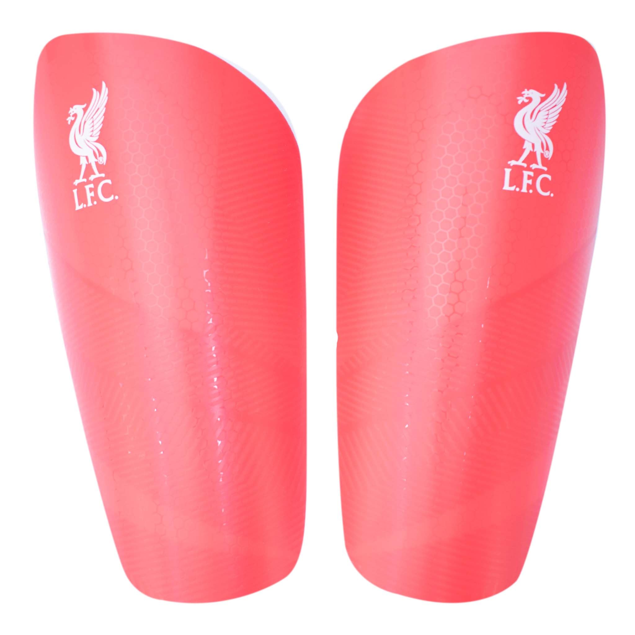 Hy-Pro Officially Licensed Liverpool F.C. Shin Pad, Youth - Shin Guard, Breathable, Lightweight, Durable, Protective Gear, Liverpool Merchandise, Great Football Gift Idea
