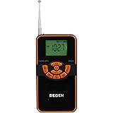 DEGEN DE22 3-in-1 Rechargeable AM/FM Shortwave Radio, Portable Speaker & MP3 Player with Built-in Micro SD/TF Card Reader