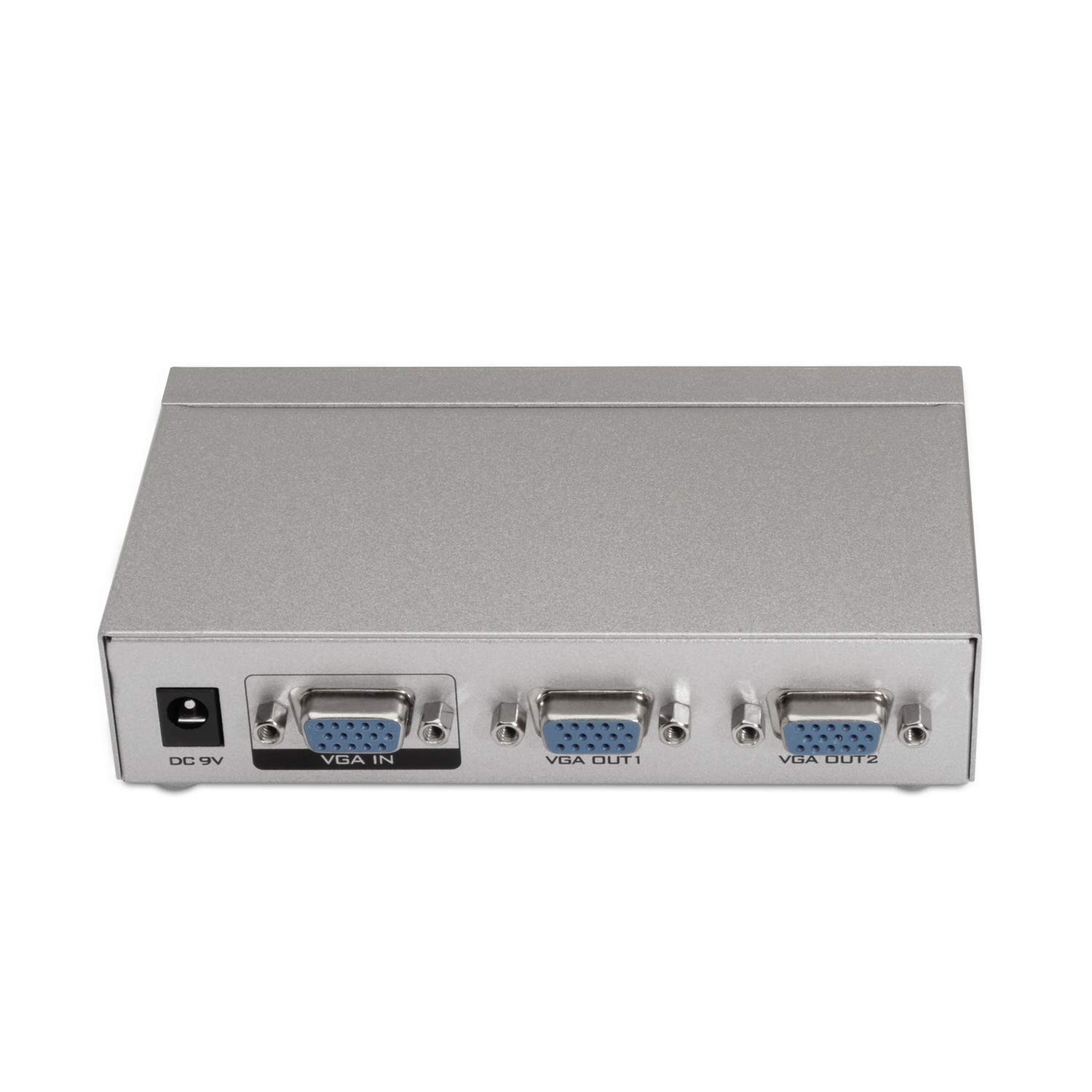 AISENS A116 – 0084 – Duplicator SVGA for 2 Monitors, Silver