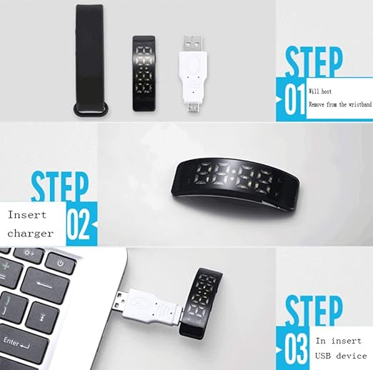 Amazon.com: WATCHBB Smart Sports Watch Male Female Student ...