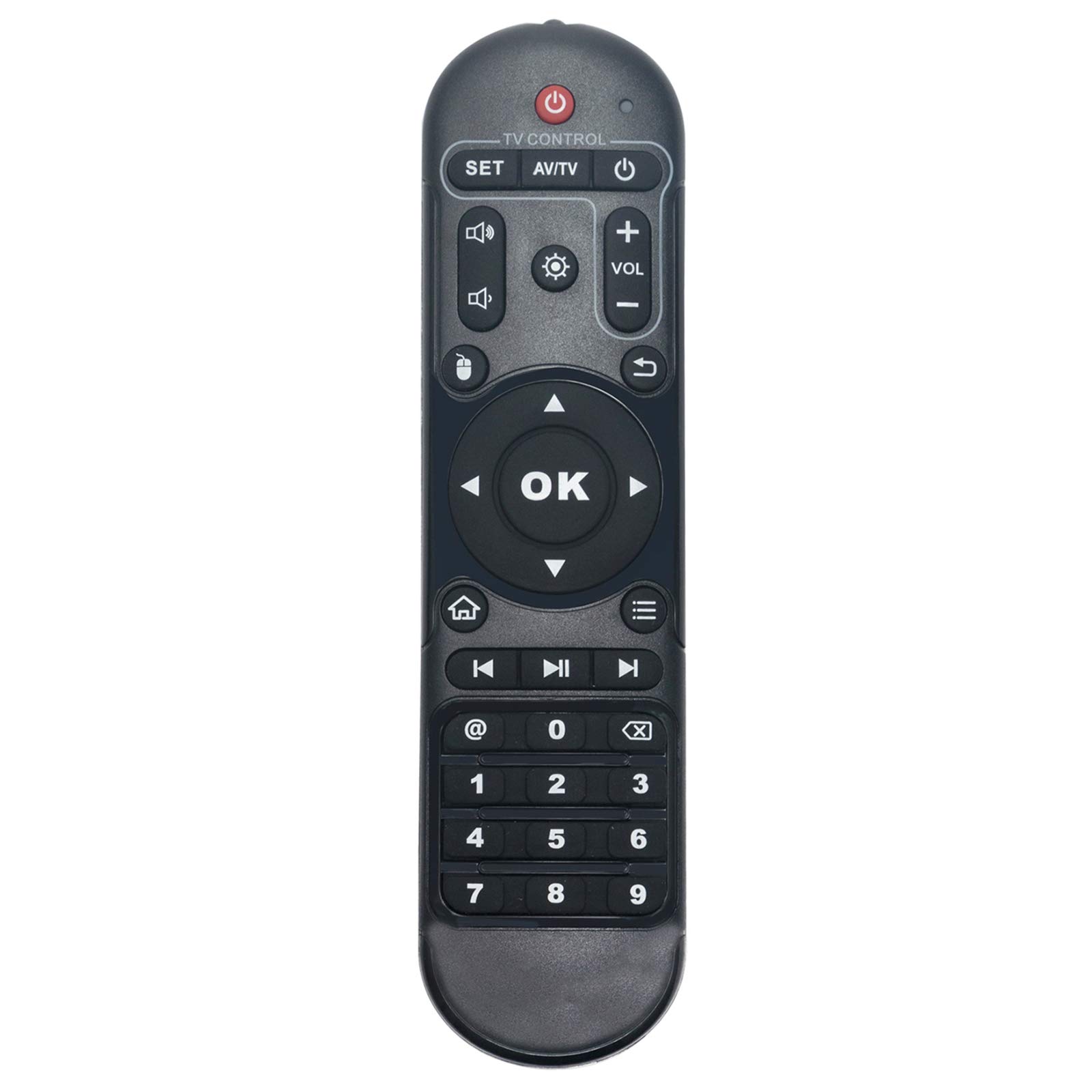 VINABTY X33-005 Replacement Remote Control Fit for OPENBOX Android 9.0 IPTV Set-Top Box 4K VX PRO, VX PLUS