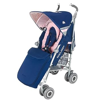 maclaren pink and grey stroller