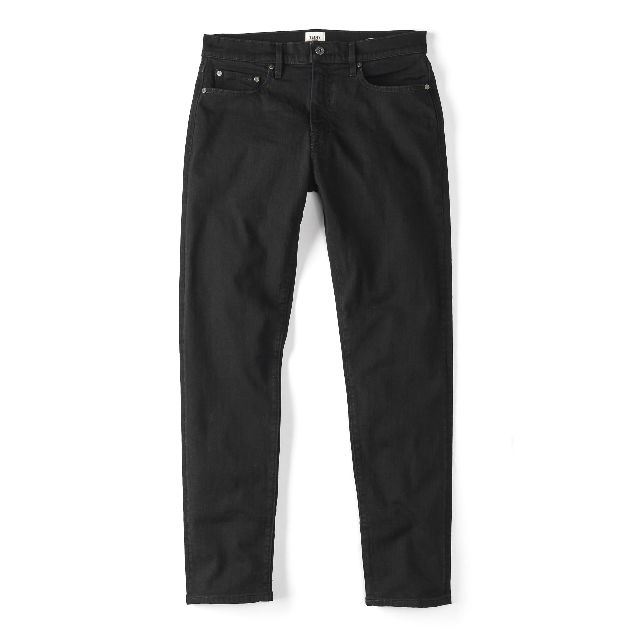 Photo 1 of Huckberry Flint & Tinder All-American Stretch Denim - Hb Slim, Black, 30 x 30