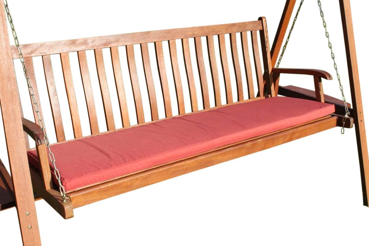 Garden Market Place Furniture Cushion For 3 Seater Swing Seat Or Large Garden Bench Terracotta 95 X 45 X 35 Amazon Co Uk Kitchen Home