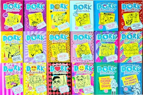 Dork Diaries 18-Book Collection Set with Dork Diaries OMG! and 3.5