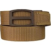Nexbelt Men’s EDC Ratchet Belt | Titan Coyote 1.5" [38mm] Cut-to-Fit Reinforced Nylon Strap – Micro-Adjustable Tactical Belt, Riggers Belt, Mens Belt Ratchet