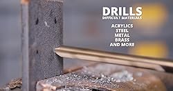 Drill America 21/64" Cobalt Stepped Point Drill