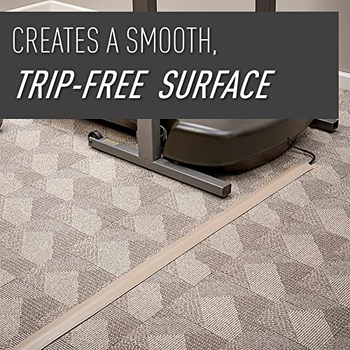 C2G Legrand Overfloor Duct, Ivory, (60 Inches) Wiremold Floor