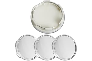 ME 2.2Inch 56MM Wheel Center Caps, Pack of 4 (Chrome, Outer 56MM, Inner 53MM)