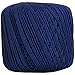 Threadart 100% Pure Cotton Crochet Thread - SIZE 3 - Color 41 - BLUE -2 sizes 27 colors available